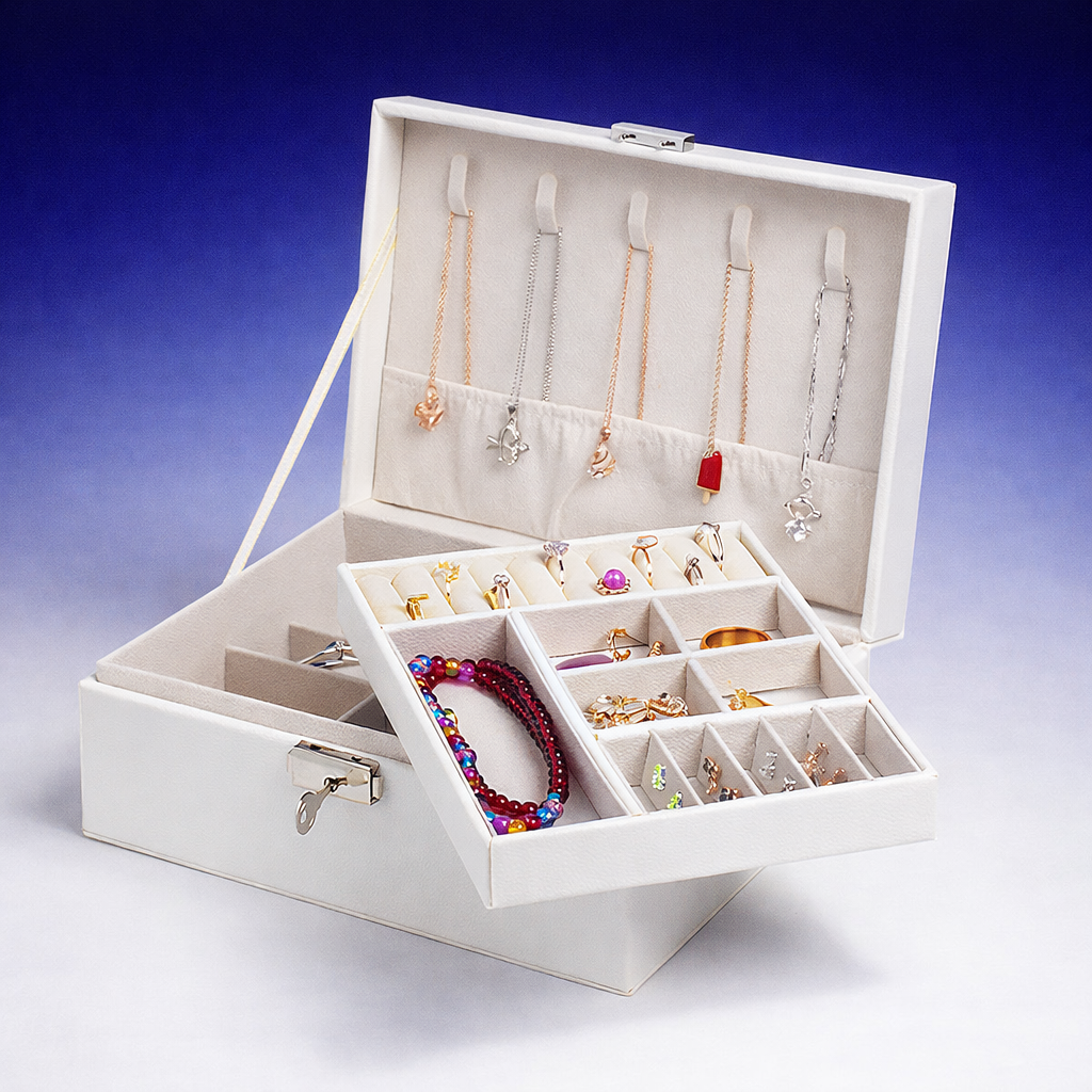 "Elegance Treasure" – jewelry box with velvet lining 