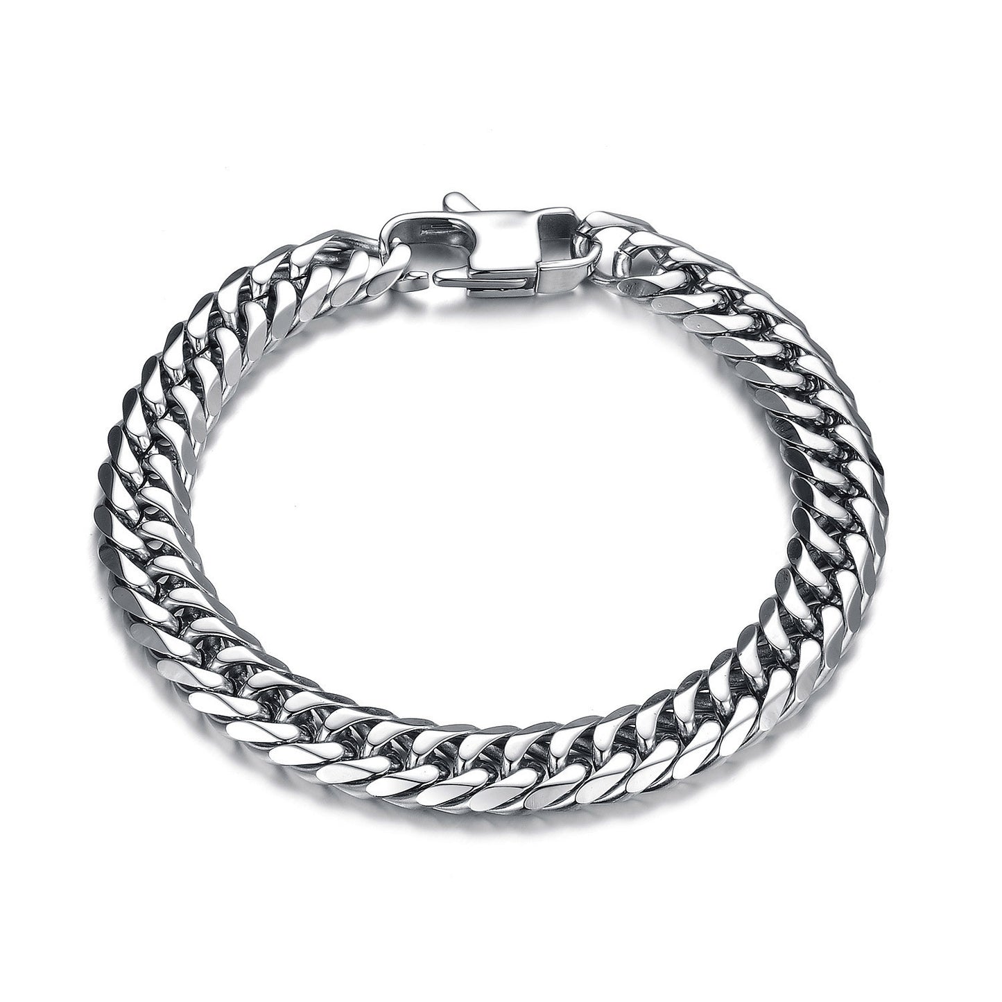 Steel Titan Cuban Bracelet