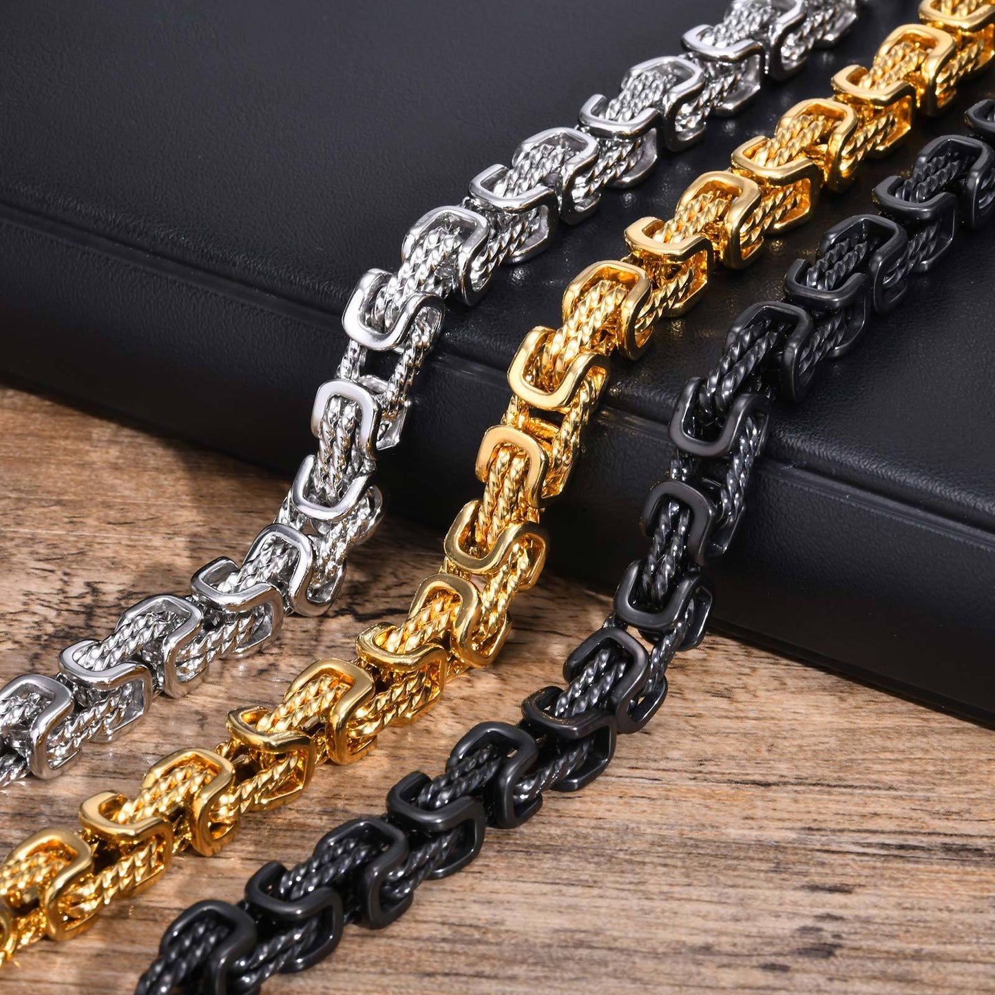 Titanium Chain Force Bracelet