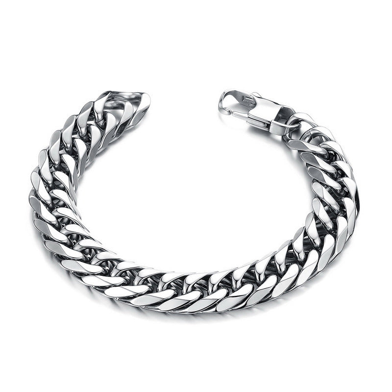 Steel Titan Cuban Bracelet