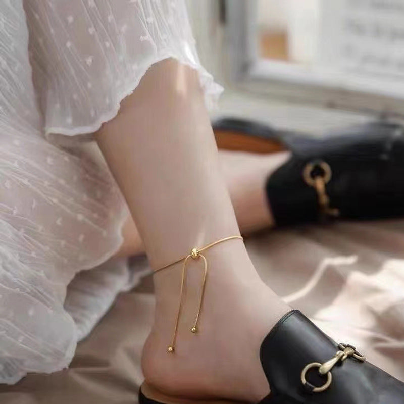 Elegant Silk Chain Bracelet