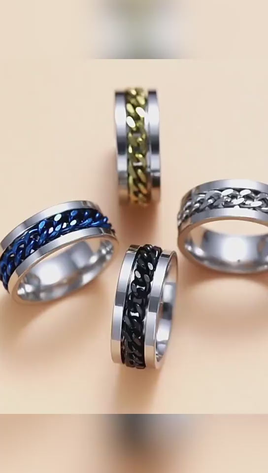 Stainless Steel Spinner Ring Beer Corkscrew Artifa